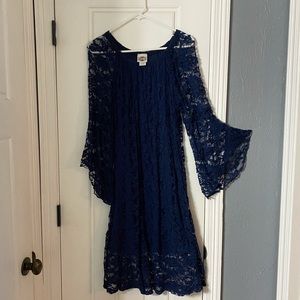 Cowgirl Social Navy Dress